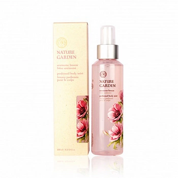Парфюмированный спрей для тела с легким цветочным запахом Nature Garden Perfumed Body Mist Anemone Breeze