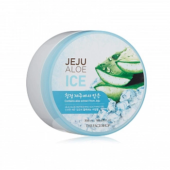 Охлаждающий успокаивающий гель Jeju Aloe Ice Soothing Gel