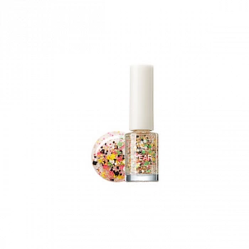 Глиттерный лак для ногтей 10 Nail Wear Glitter 10
