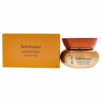 Концентрированный обновляющий крем для глаз на основе женьшеня Concentrated Ginseng Renewing Eye Cream EX