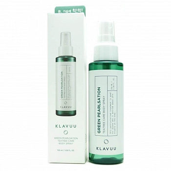 Мист для тела с салициловой кислотой Green Pearlsation Tea Tree Care Body Spray