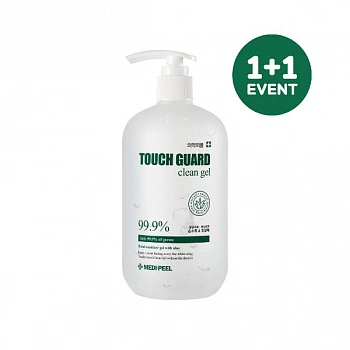 Антибактериальный гель для рук с соком алоэ 500 мл Touch Guard Clean Gel 500 ml