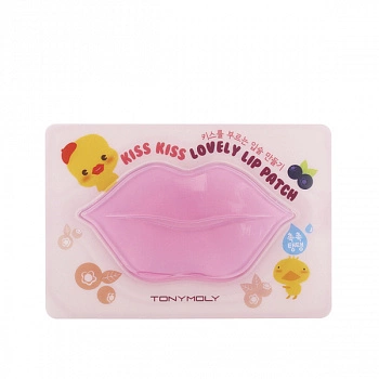 Гидрогелевая маска-патч для губ Kiss Kiss Lovely Lip Patch